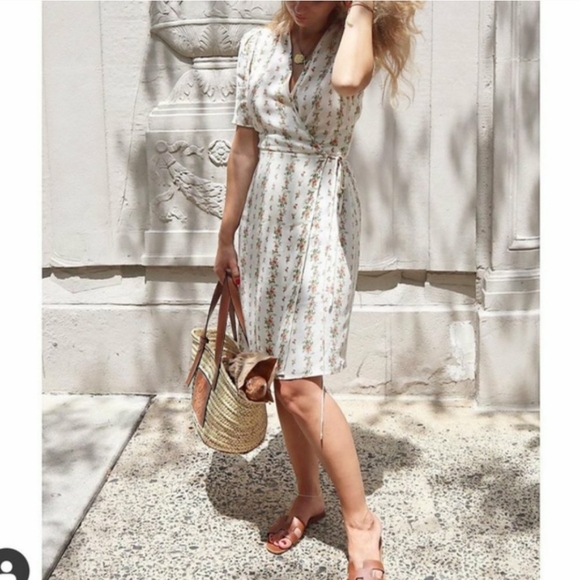 Reformation Laurent Dress in Poppyseed S - Picture 7 of 13